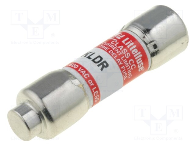 Fuse: fuse; time-lag; 25A; 600VAC; 300VDC; ceramic,industrial