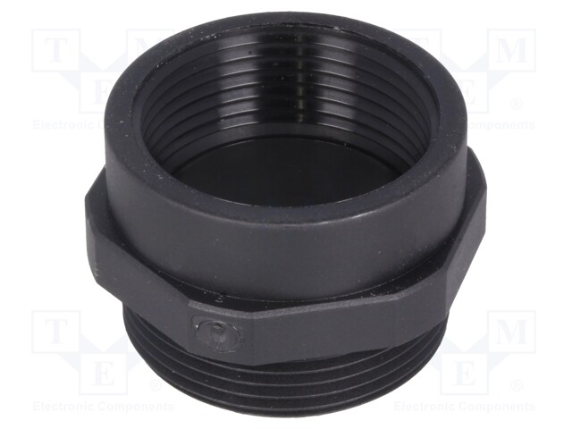 Reduction of threads for glands; Int.thread: PG21; polyamide