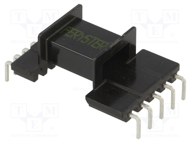 Coilformer: with pins; Application: EFD25/13/9; Mat: plastic