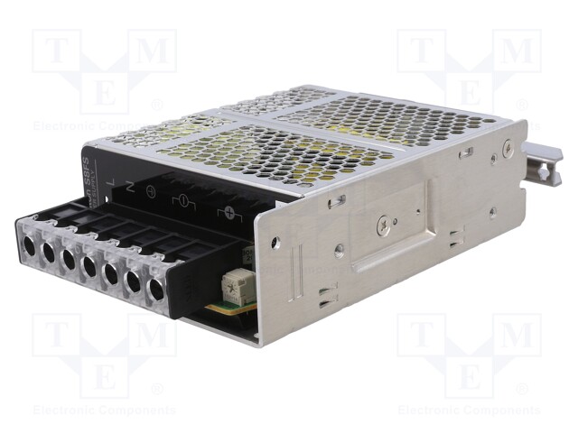 AC/DC DIN Rail Power Supply (PSU), ITE & Transformers, 1 Output, 100 W, 12 V, 8.5 A