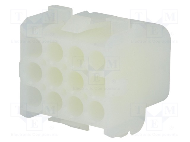 Socket; wire-board; male/female; Universal MATE-N-LOK; 6.35mm