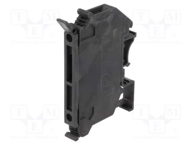 Splice terminal: rail; 0.2÷4mm2; ways: 1; terminals: 2; Width: 8.2mm