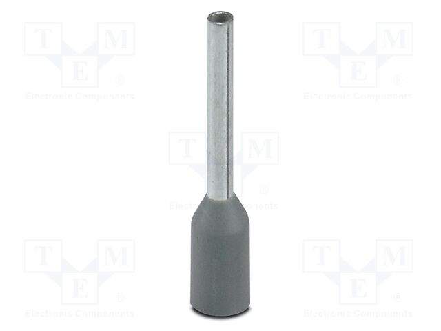 Tip: bootlace ferrule; insulated; copper; 0.14mm2; Bit len: 8mm