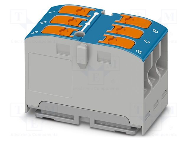 Splice terminal: rail; 24A; 450V; push-in; PA; L: 21.7mm; 0.14÷4mm2