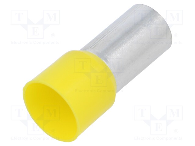 Tip: bootlace ferrule; insulated; copper; 70mm2; 20mm; tinned