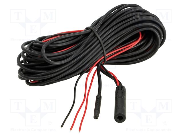 Cable for ACV cameras; 10m; 4pin male,4pin female,wires