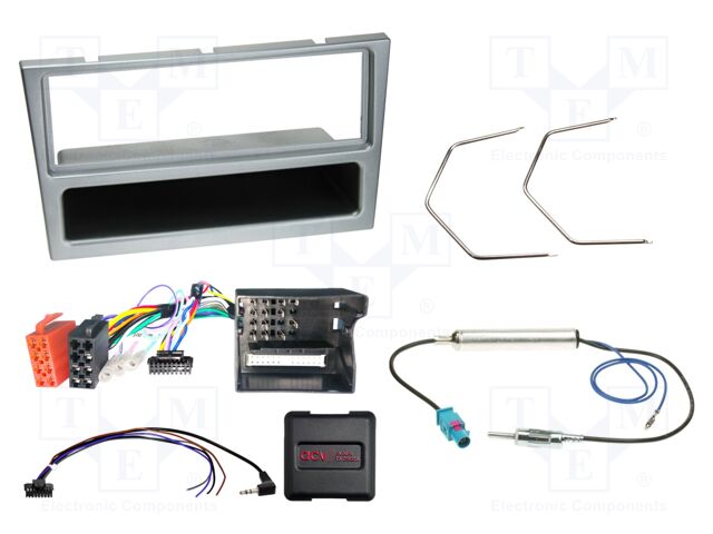 Adapter for control from steering wheel; Opel; matt-chrom