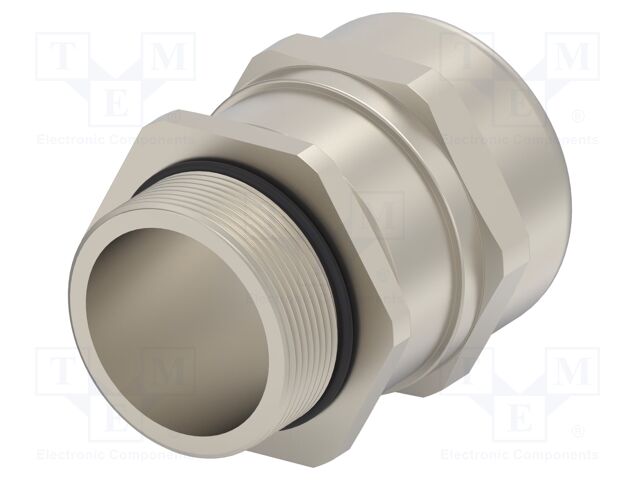Cable gland; without nut,with long thread; M40; IP68; Mat: brass