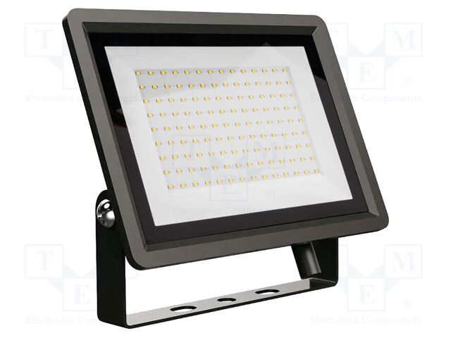 Lamp: LED flood light; 100W; 230VAC; neutral white; 110°; 4000K