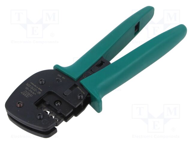 Tool: for crimping; DIN,JST GS,non-insulated terminals; 220mm