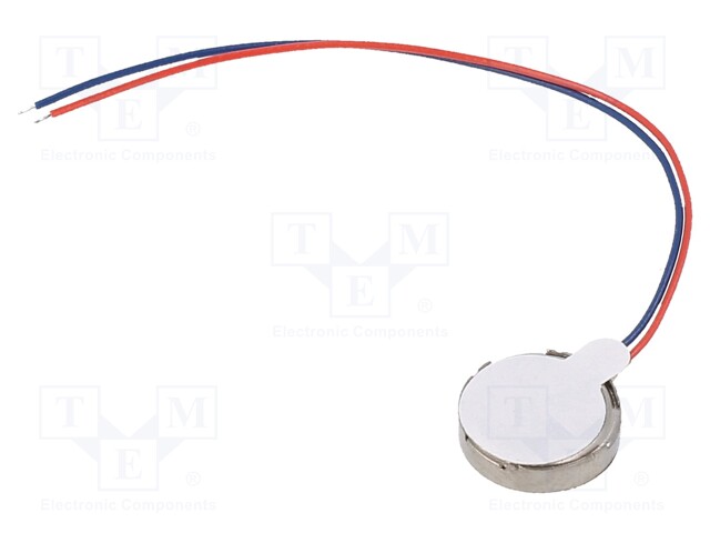 Motor: DC; 1.5÷4.2VDC; 10x2.7mm; 50mA; Kind: vibration