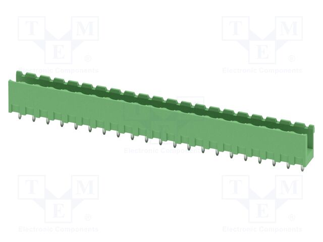 PCB headers, nominal cross section: 2.5 mm?, color: green, n