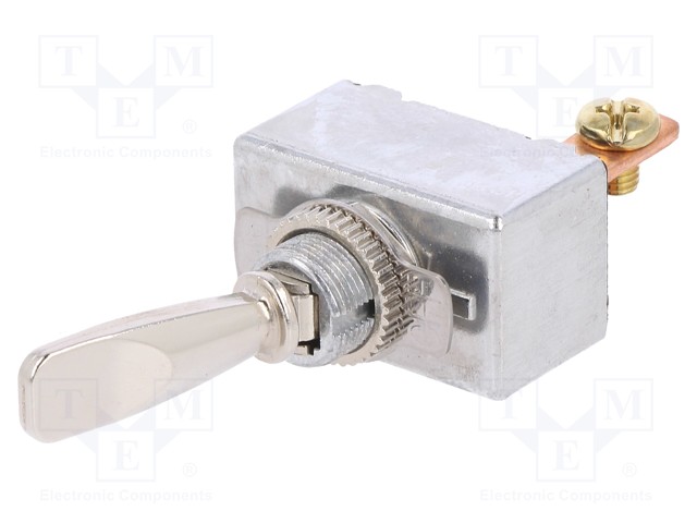 Switch: toggle; Pos: 2; SPST; OFF-ON; 50A/12VDC; Leads: M4 screws
