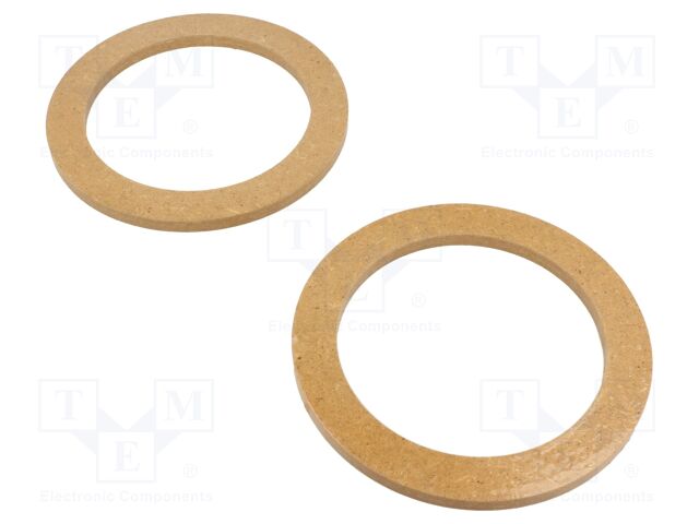 Spacer ring; MDF; 130mm; impregnated,varnished; 2pcs.