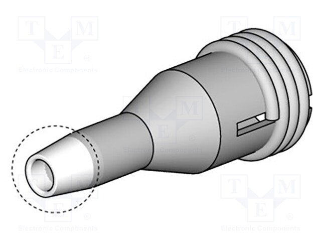 Nozzle: desoldering; 1.4x1.9mm