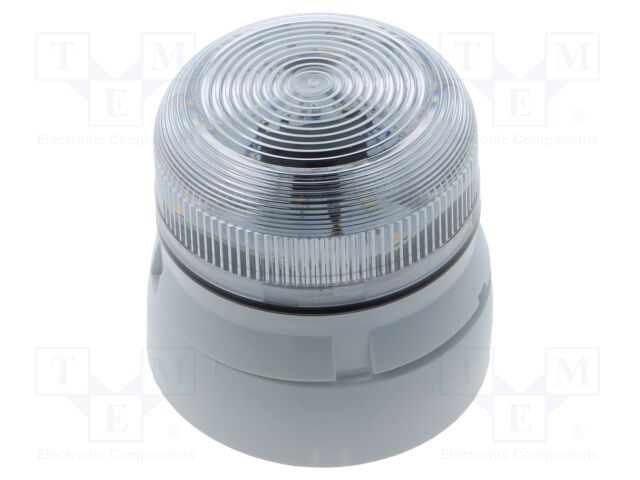 Signaller: lighting; flashing light; white; Flashguard; 230VAC