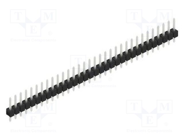 Connector: pin strips; pin header; male; PIN: 32; 2.54mm; THT; 1x32