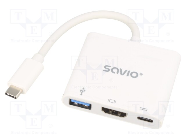 Adapter; USB 3.0; 5Gbps; white