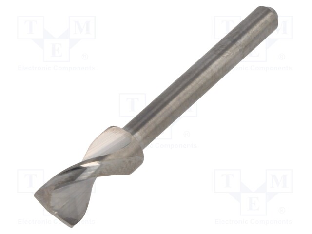 Drill bit; PCB; Ø: 5.3mm; L: 38.2mm; 1/8" (3,175mm)