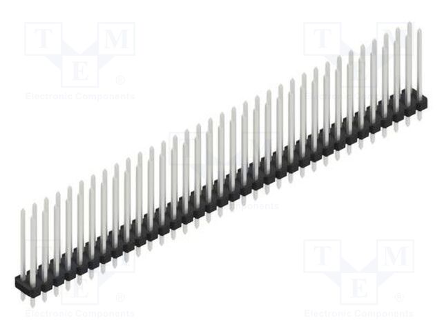 Connector: pin strips; pin header; male; PIN: 68; 2.54mm; THT; 2x34