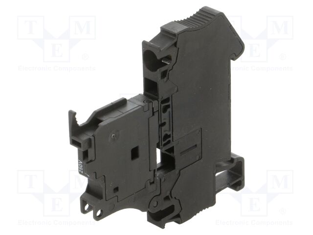 Splice terminal: rail; 0.08÷4mm2; spring clamp; Width: 6.2mm; TS35