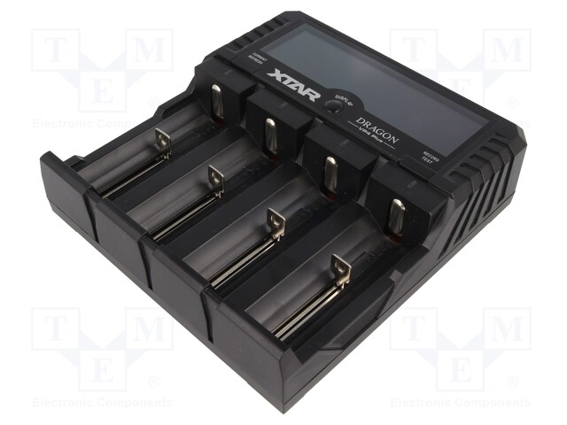 Charger: microprocessor-based; Li-Ion,Ni-Cd,Ni-MH; 2A; Plug: EU
