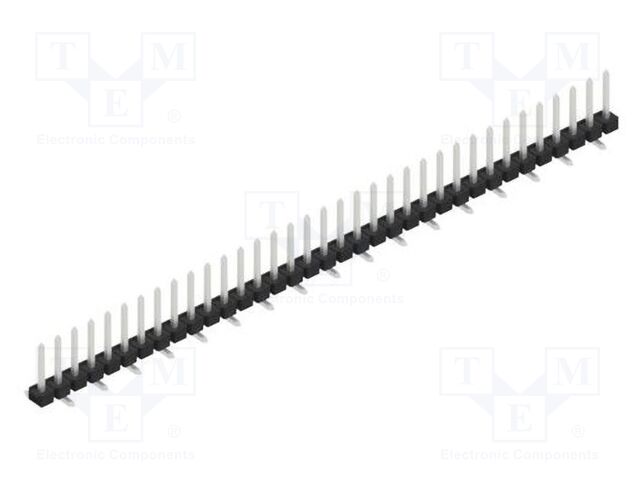Connector: pin strips; pin header; male; PIN: 35; 2.54mm; SMT; 1x35