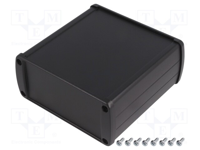 Enclosure: multipurpose; TEKAM; X: 106mm; Y: 110mm; Z: 45mm; black