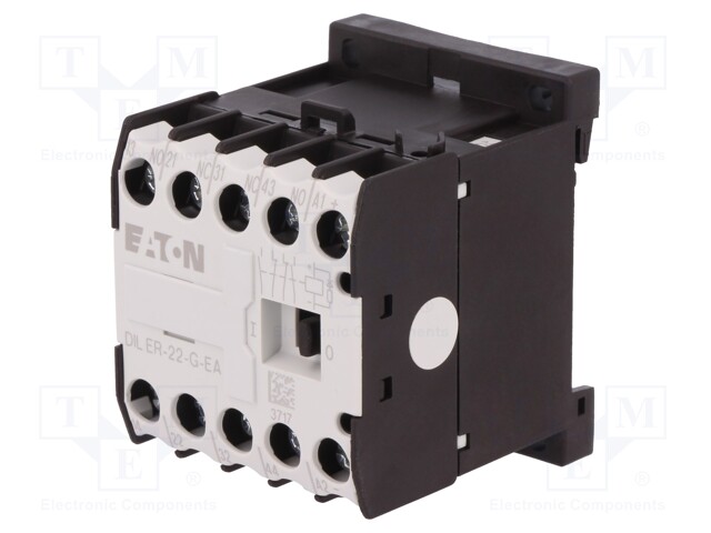 Contactor: 4-pole; NC x2 + NO x2; 24VDC; 6A; DIN,on panel; DILER