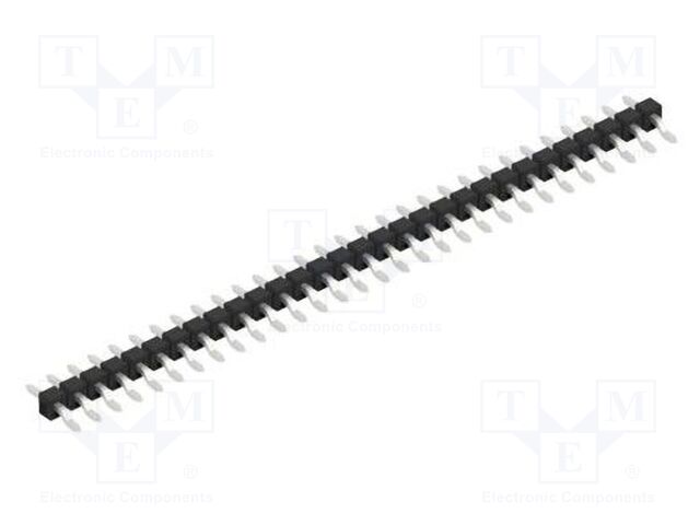 Connector: pin strips; pin header; male; PIN: 30; 2.54mm; SMT; 1x30