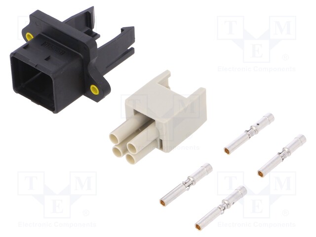 HARTING PushPull V4 WDF 48V/12A 4p Crimp