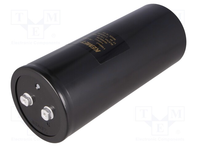 Capacitor: electrolytic; 11000uF; 550VDC; Leads: screw; ESR: 44mΩ