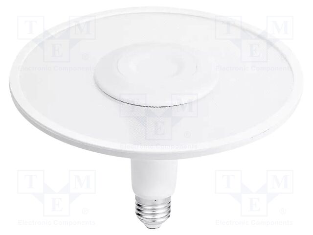 LED lamp; white warm; E27; 220÷240VAC; 920lm; P: 18W; 120°; 3000K