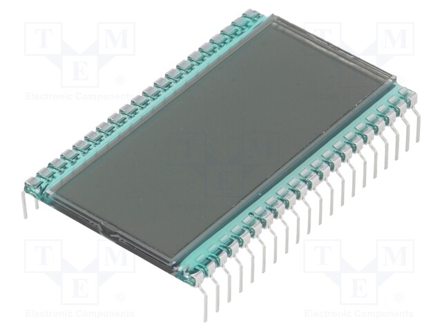 Display: LCD; 7-segment (digital); STN Positive; No.of dig: 3.5