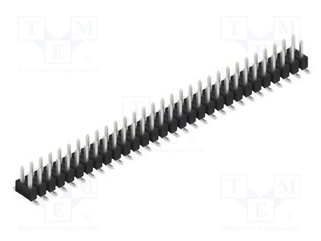 Connector: pin strips; pin header; male; PIN: 60; 2.54mm; SMT; 2x30