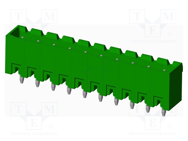 Connector: pluggable terminal block; socket; male; straight; THT