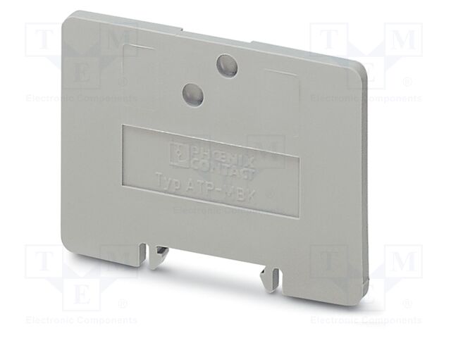 Separating plate; L: 30.5mm; W: 2.5mm; H: 42.5mm; Body: grey