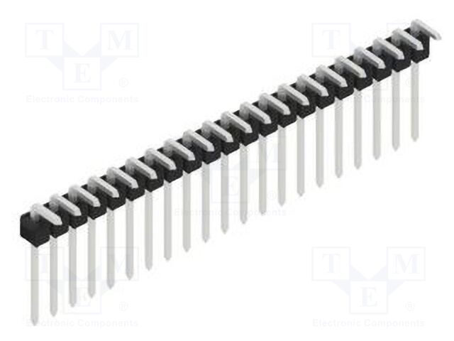 Connector: pin strips; pin header; male; PIN: 21; 2.54mm; THT; 1x21