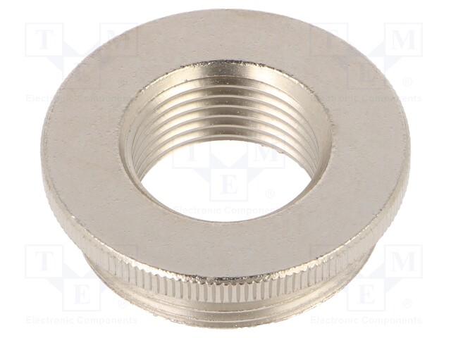 Reduction of threads for glands; Int.thread: M20; brass