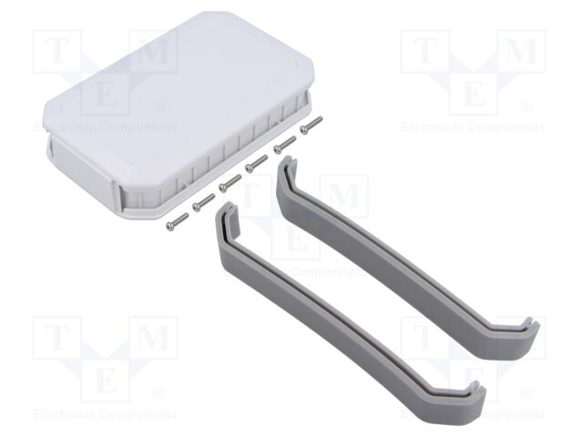 Enclosure: multipurpose; X: 79mm; Y: 126mm; Z: 28mm; WH; ABS; white