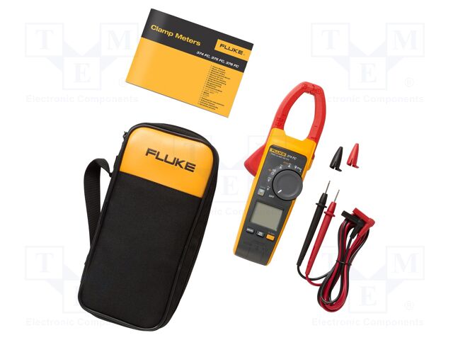 AC/DC digital clamp meter; Øcable: 34mm; LCD,with a backlit