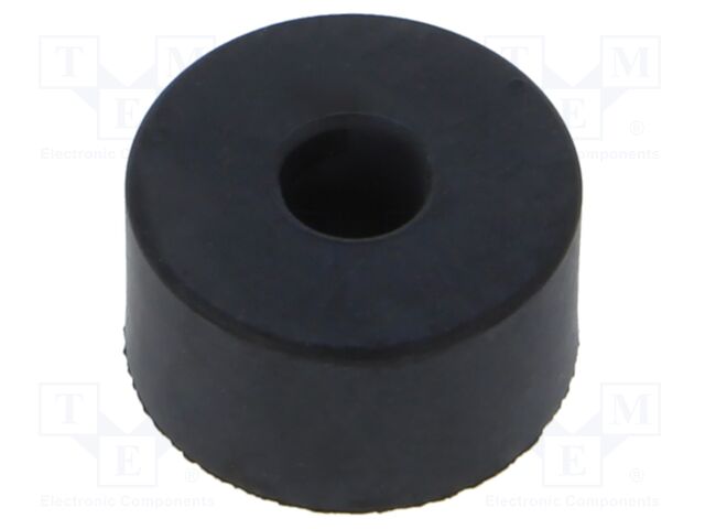 Washer; Base dia: 38mm; zinc plated steel; H: 20mm; Plating: rubber