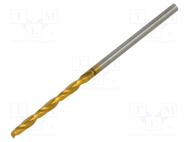 Drill bit; for metal; Ø: 1.6mm; L: 43mm; Working part len: 20mm