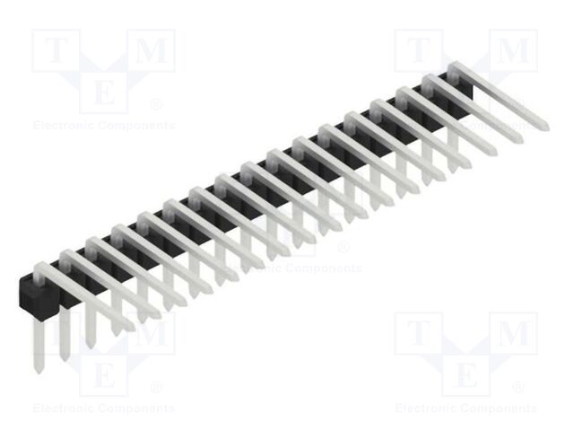 Connector: pin strips; pin header; male; PIN: 17; 2.54mm; THT; 1x17
