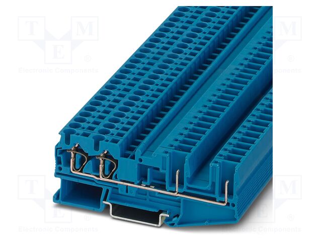 Splice terminal: rail; PA; terminals: 4; W: 6.2mm; H: 97.3mm