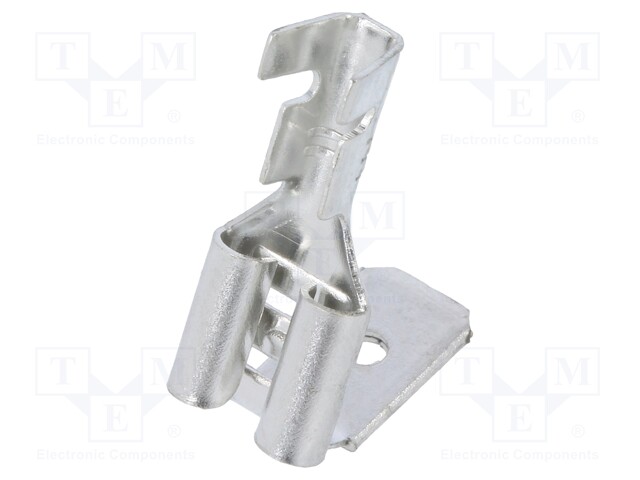 Terminal: flat; 6.3mm; 0.8mm; female/male; 0.5÷1mm2; crimped; brass