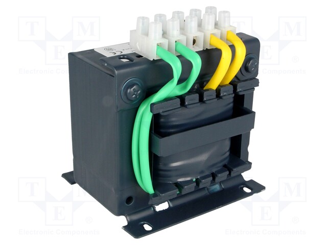 Transformer: mains; 100VA; 230VAC; 42V; Leads: terminal block; IP00