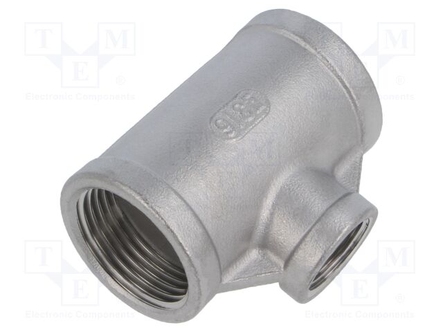 Reductive,T-tap splitter,female-female-female; max.10.5bar