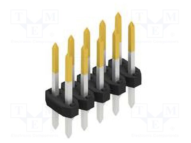 Connector: pin strips; pin header; male; PIN: 10; 2mm; THT; 2x5; 100V
