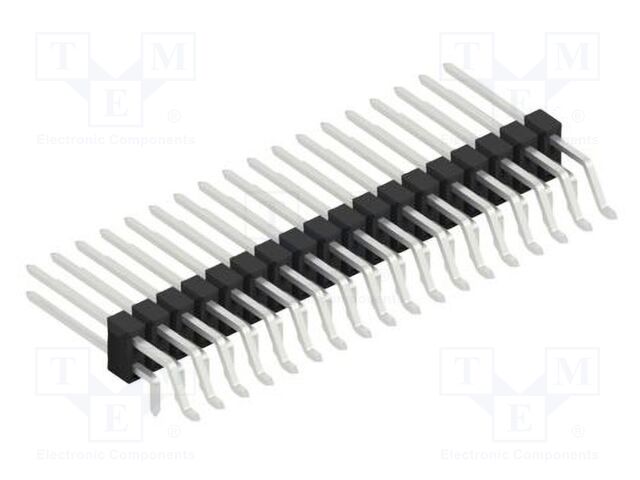 Connector: pin strips; pin header; male; PIN: 36; 2.54mm; SMT,THT